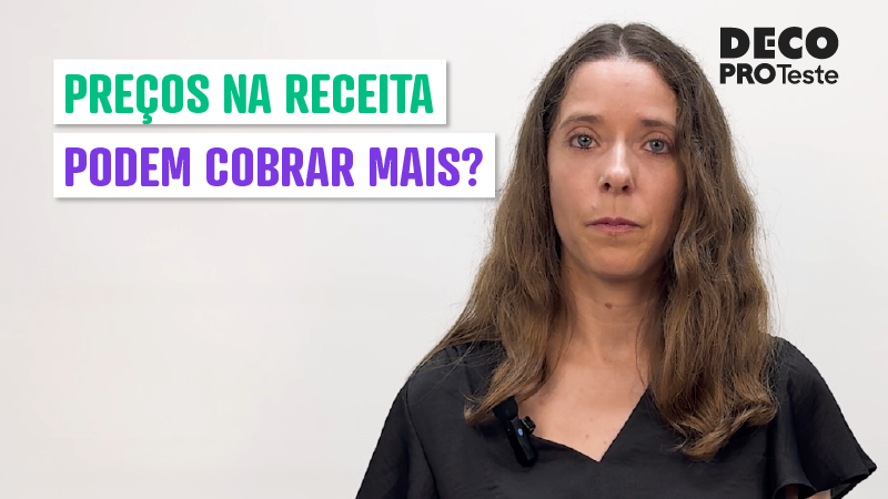 preços na receita médica